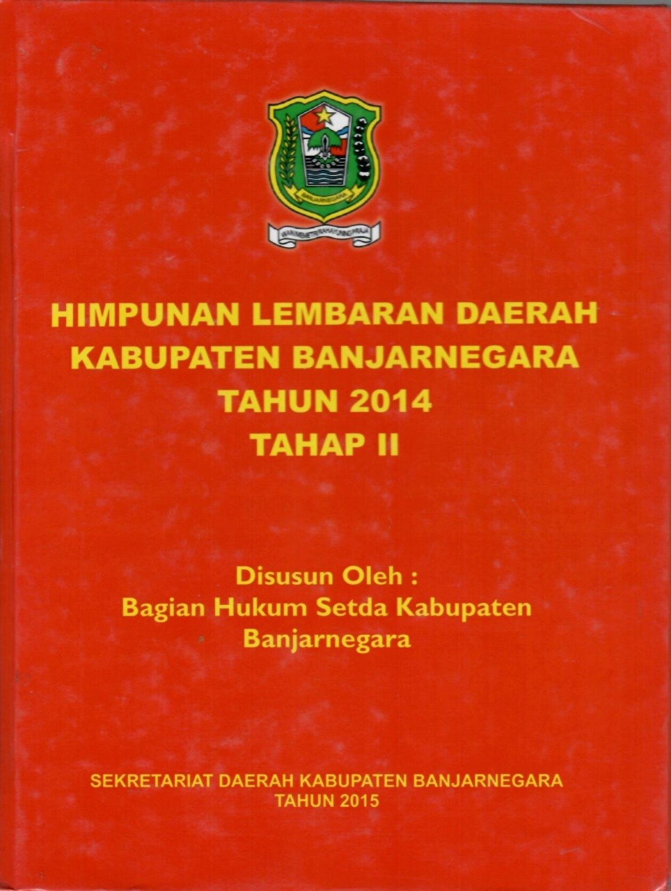 Himpunan Lembaran Daerah Kabupaten Banjarnegara Tahun 2014 Tahap II