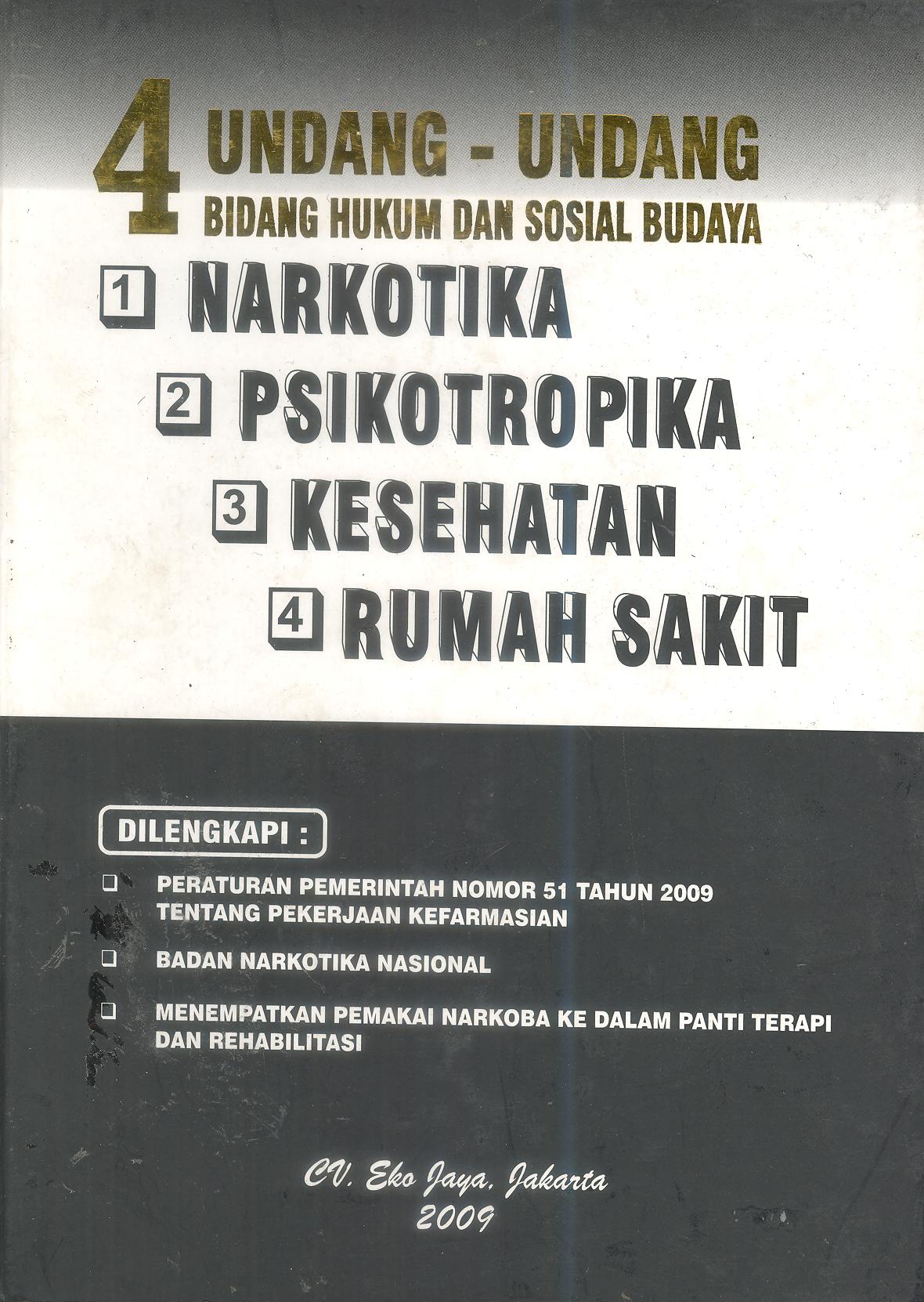 4 UNDANG-UNDANG BIDANG HUKUM DAN SOSIAL BUDAYA