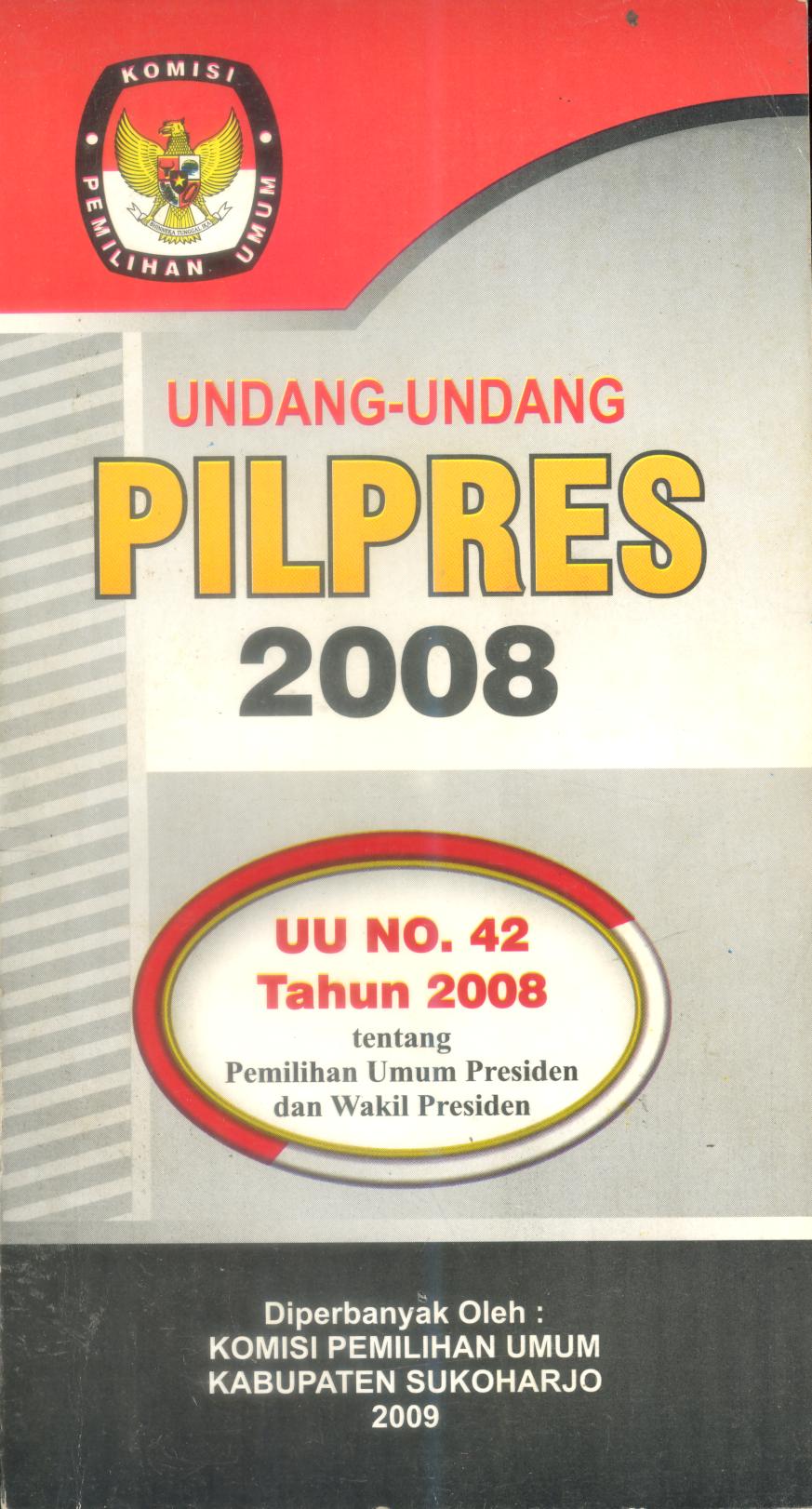 Undang-Undang Pilpres 2008