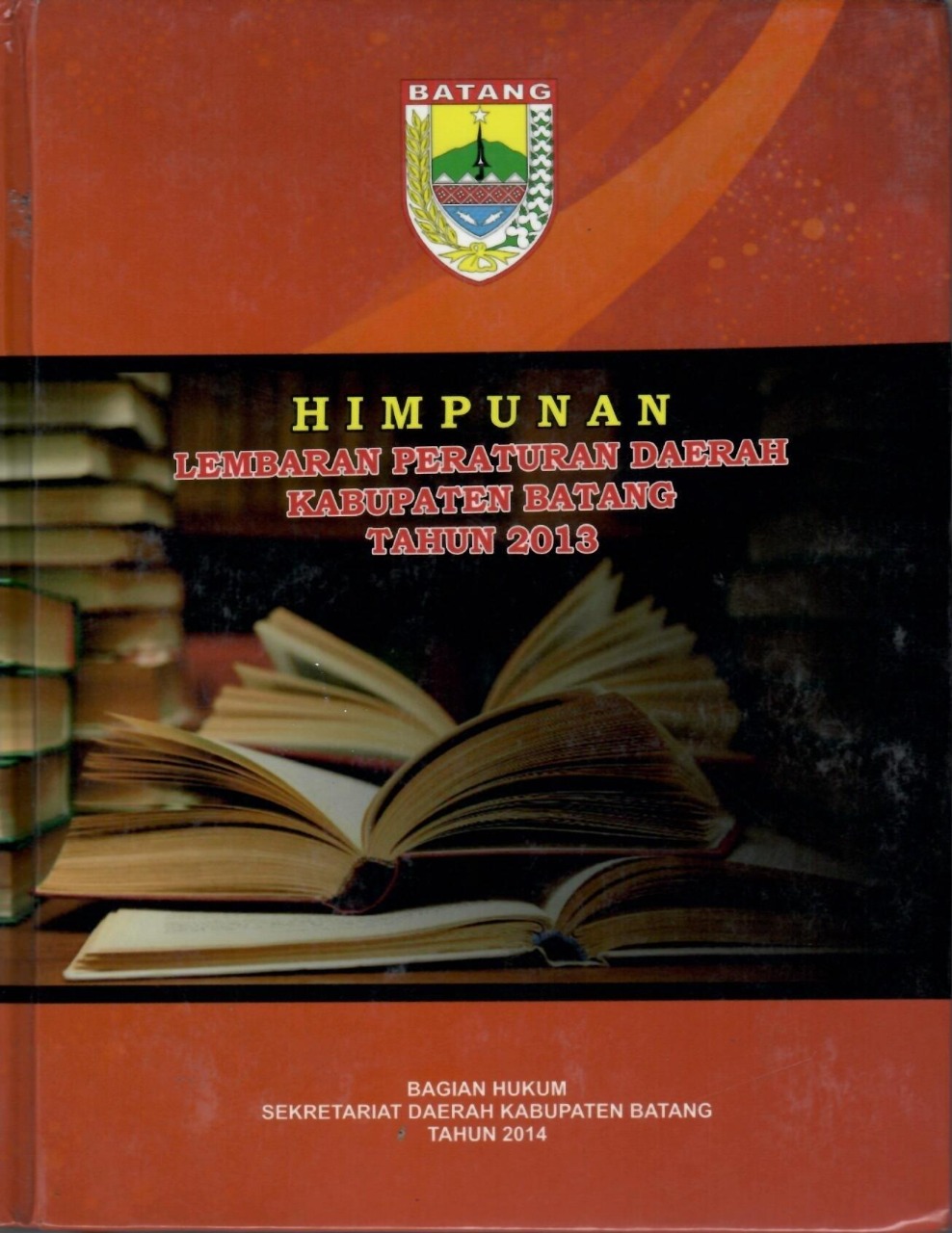 Himpunan Lembaran Peraturan Daerah Kabupaten Batang Tahun 2013