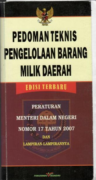 Pedoman Teknis Pengelolaan Barang Milik Daerah