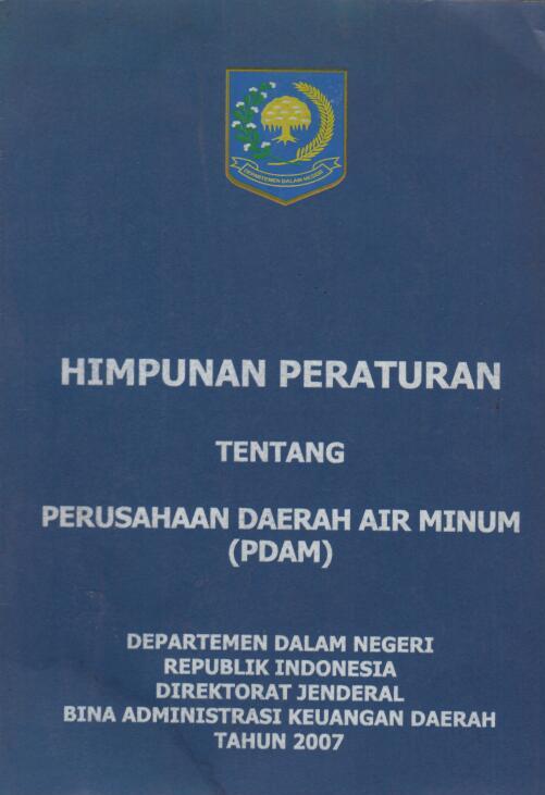 Himpunan Peraturan tentang PDAM
