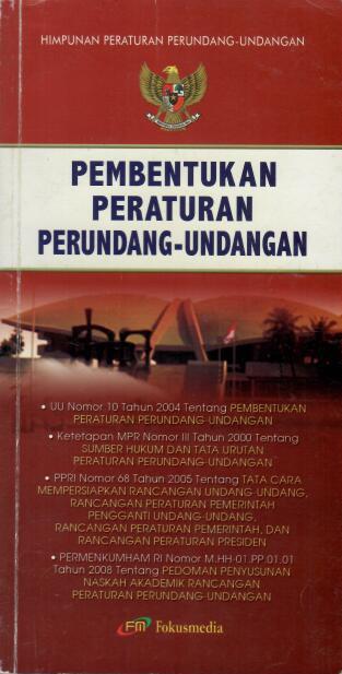 Pembentukan Peraturan Perundang-Undangan