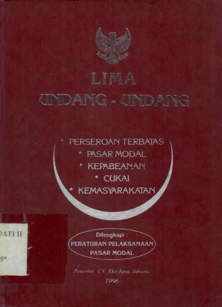 Lima Undang-Undang