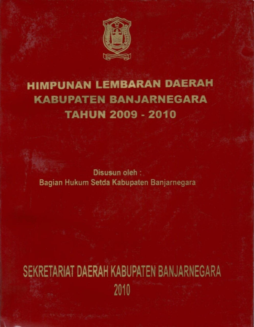 Himpunan Lembaran Daerah Kabupaten Banjarnegara Tahun 2009-2010