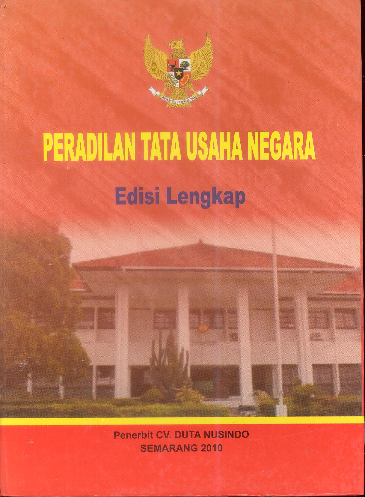 PERADILAN TATA USAHA NEGARA