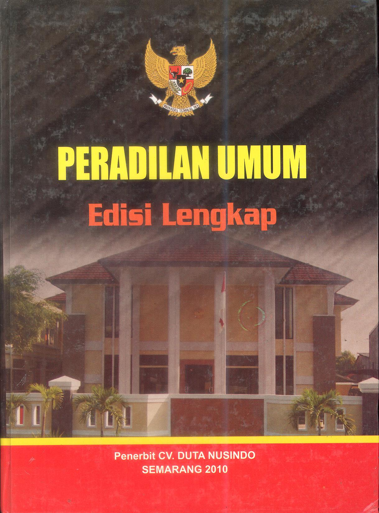 PERADILAN UMUM Edisi Lengkap