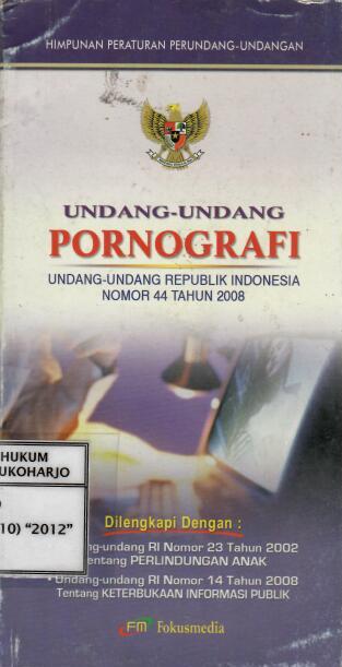 Undang-Undang Pornografi