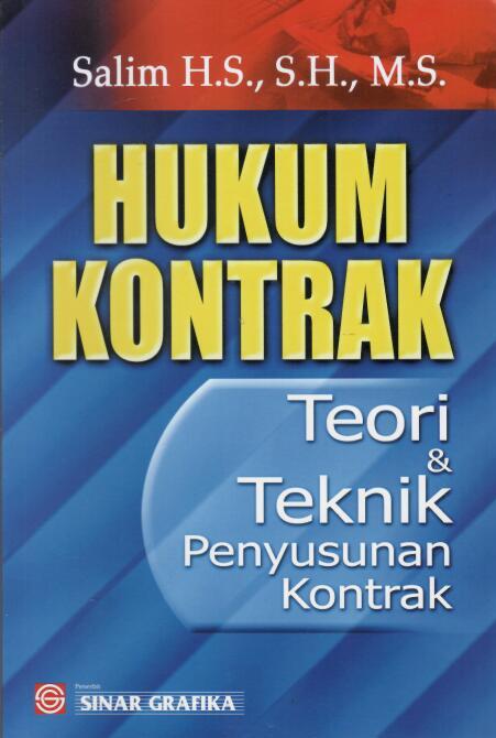 Hukum Kontrak Teori dan Teknik Penyusunan Kontrak