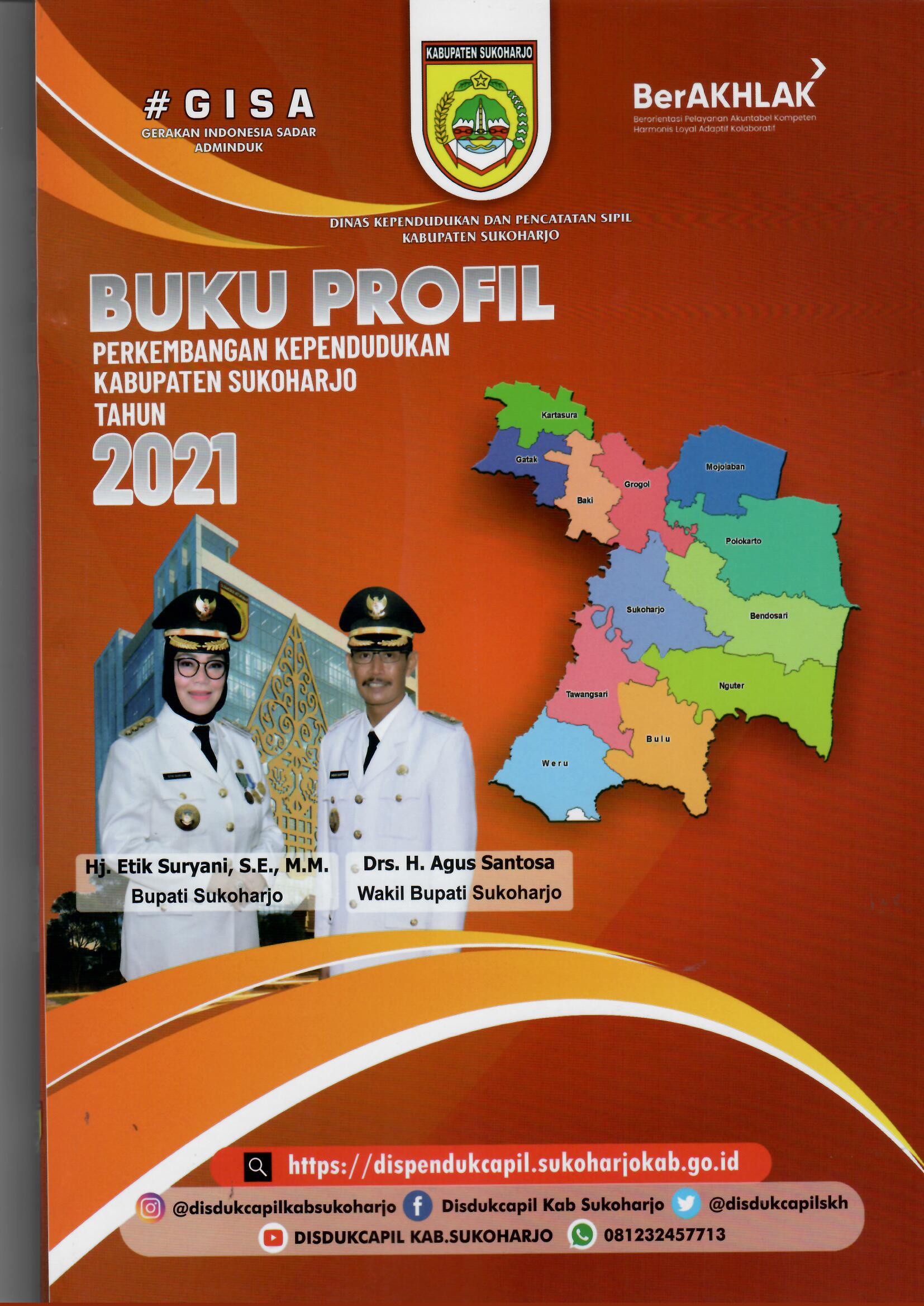 Buku Profil Perkembangan Kependudukan Kabupaten Sukoharjo