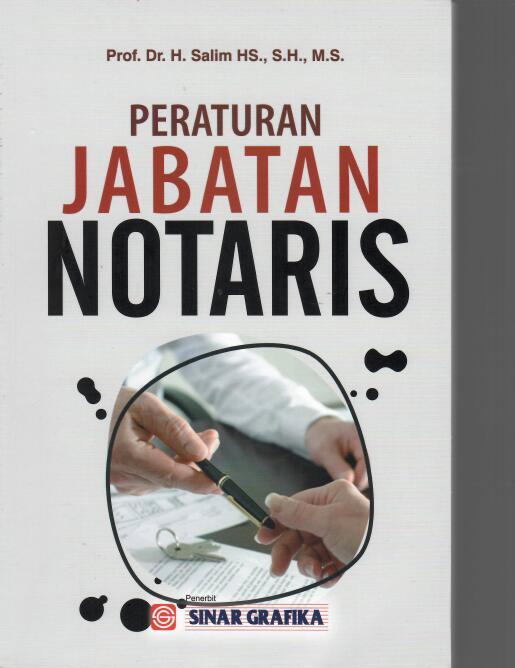 Peraturan Jabatan Notaris