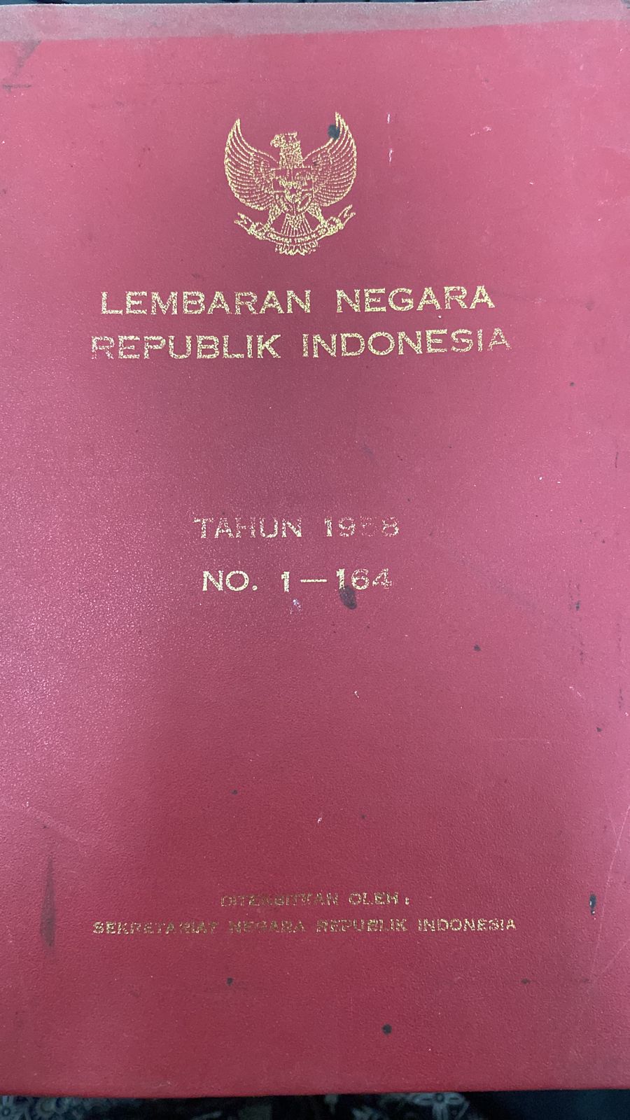 LEMBARAN NEGARA REPUBLIK INDONESIA TAHUN 1958 NO. 1-164