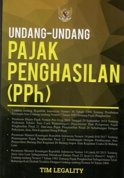 Undang-Undang Pajak Penghasilan (PPh)