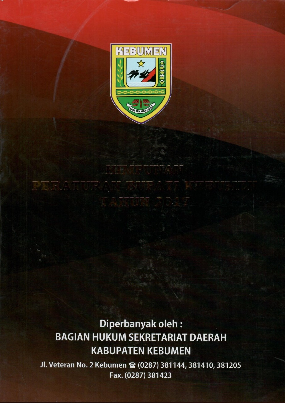Himpunan Peraturan Bupati Kebumen Tahun 2017