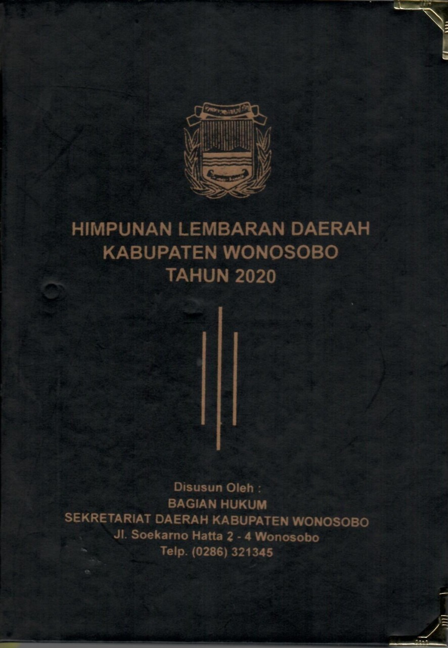 Himpunan Lembaran Daerah Kota Wonosobo Tahun 2020