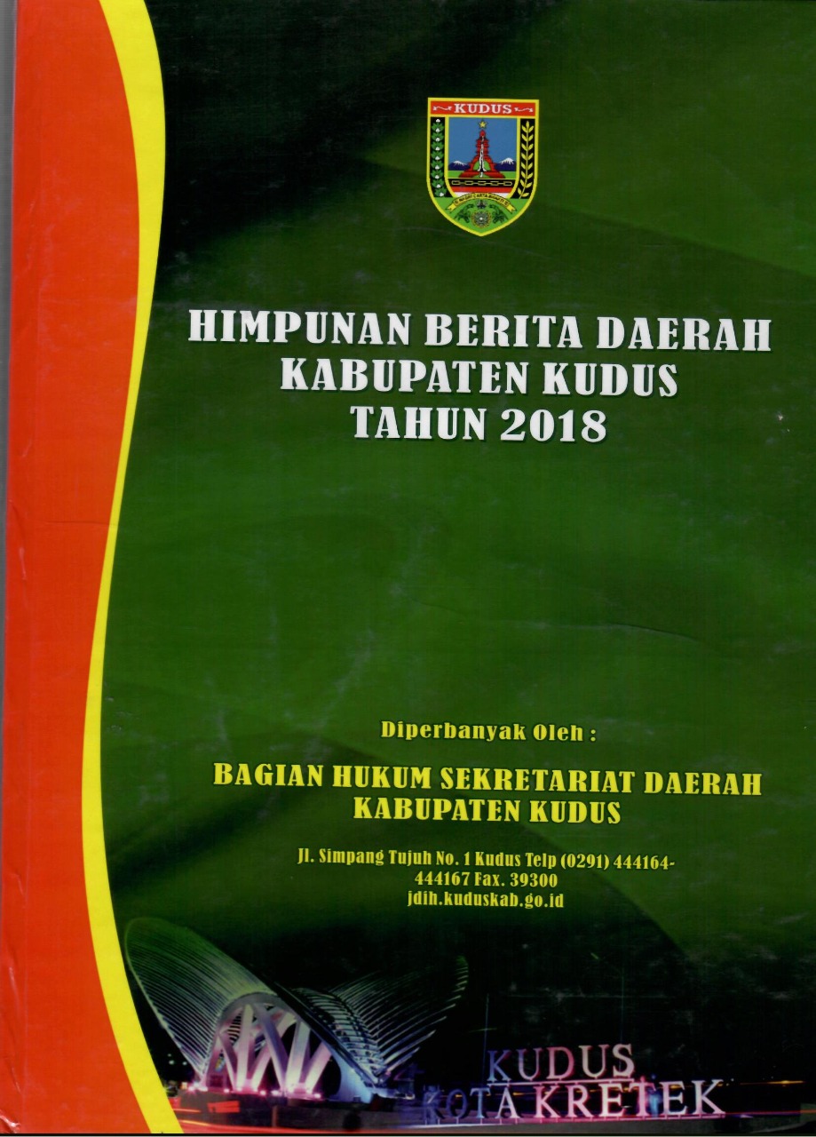 Himpunan Berita Daerah Kabupaten Kudus Tahun 2018