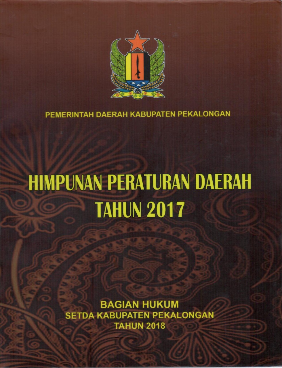 Himpunan Peraturan Daerah Kabupaten Pekalongan Tahun 2017