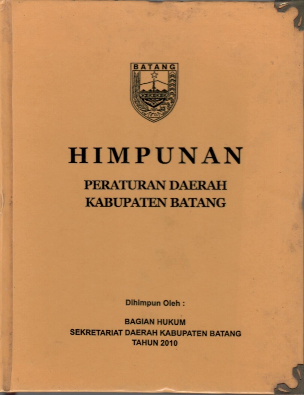 Himpunan Peraturan Daerah Kabupaten Batang