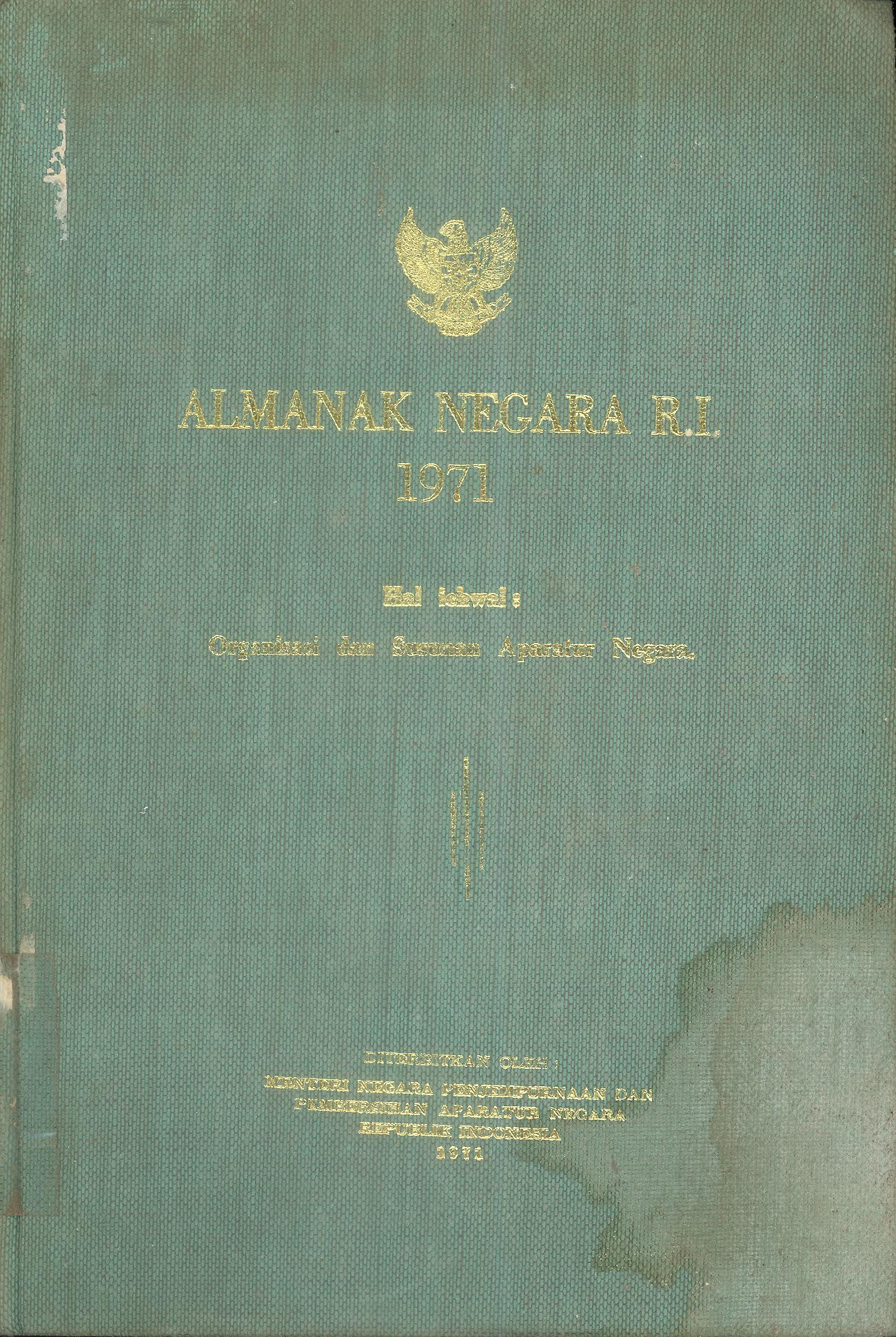 Amanak Negara RI 1971