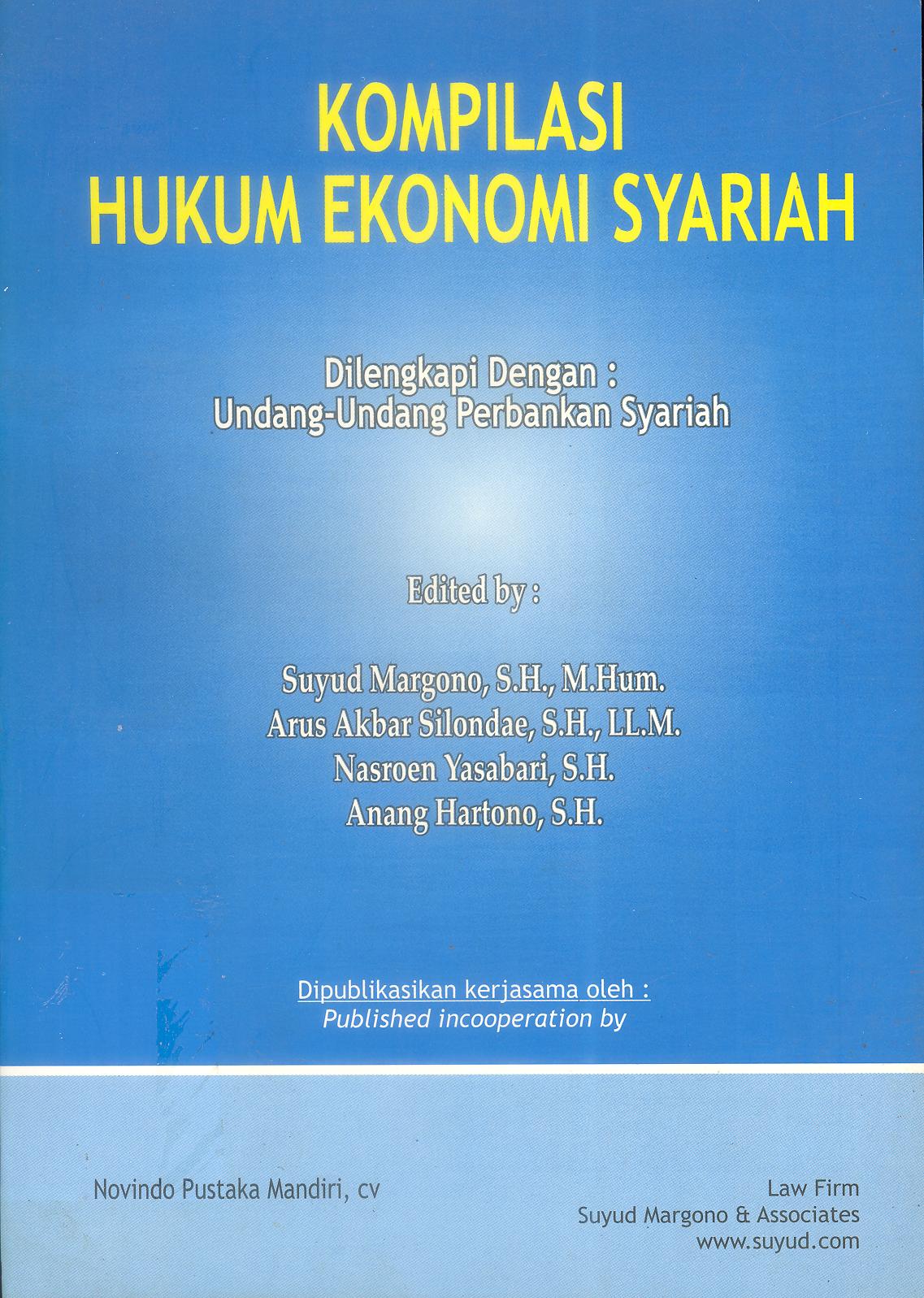 KOMPILASI HUKUM EKONOMI SYARIAH