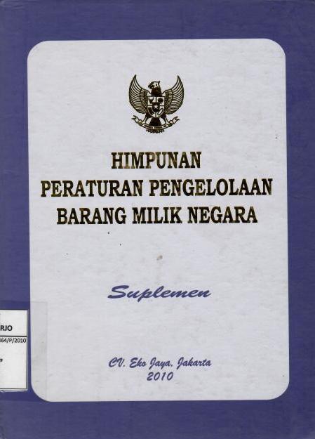 Himpunan Peraturan Pengelolaan Barang Milik Negara