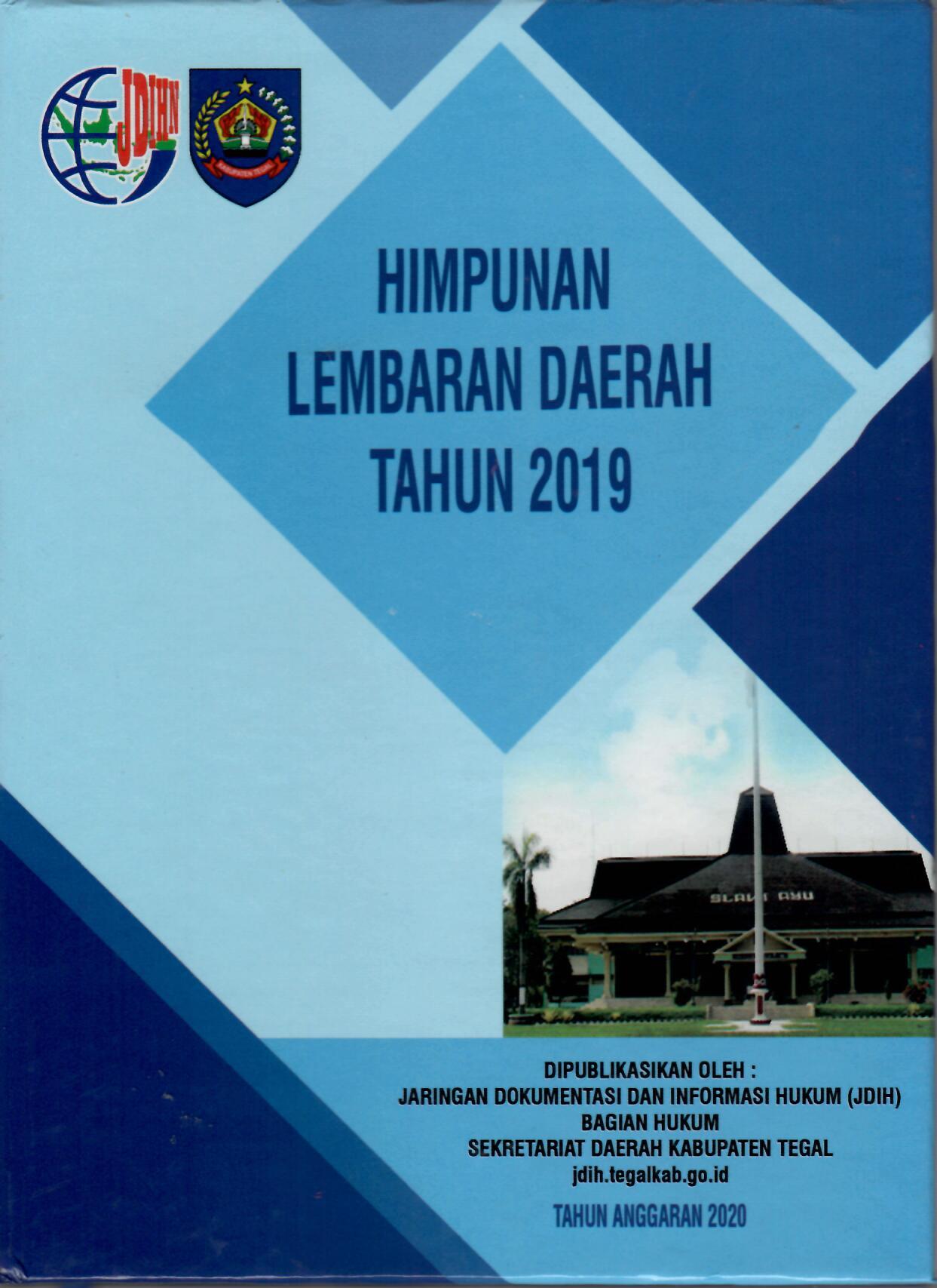 Himpunan Lembaran Daerah Tahun 2019