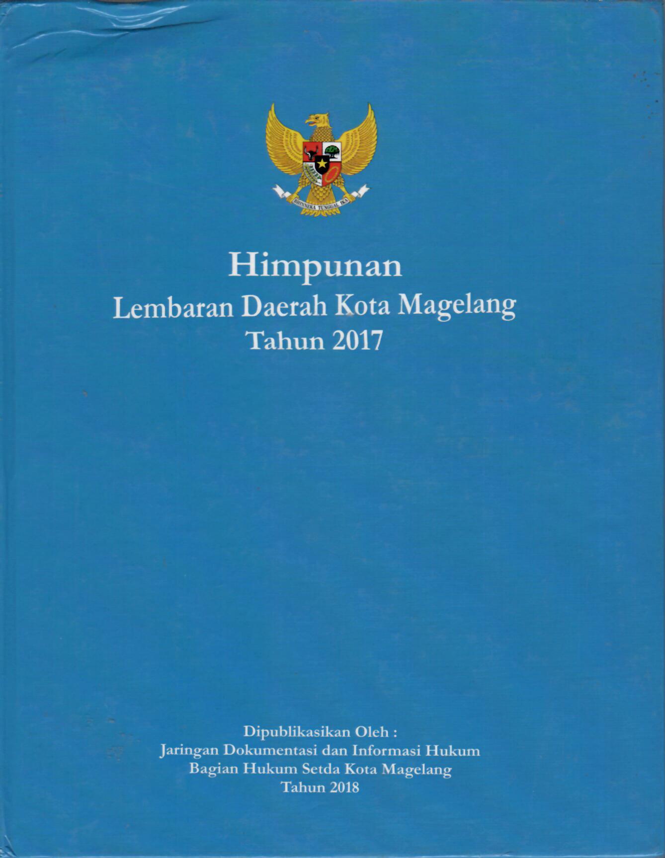 Himpunan Lembaran Daerah Kota Magelang Tahun 2017