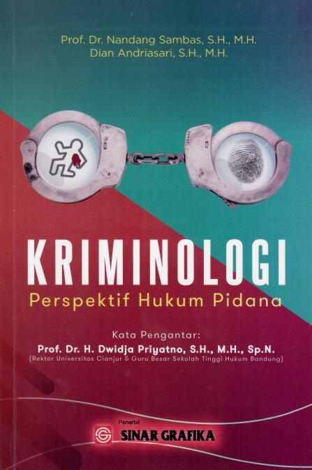 Kriminologi Perspektif Hukum Pidana