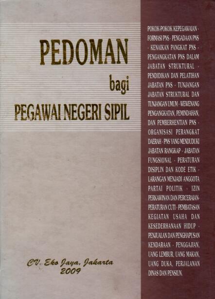 Pedoman Bagi Pegawai Negeri Sipil