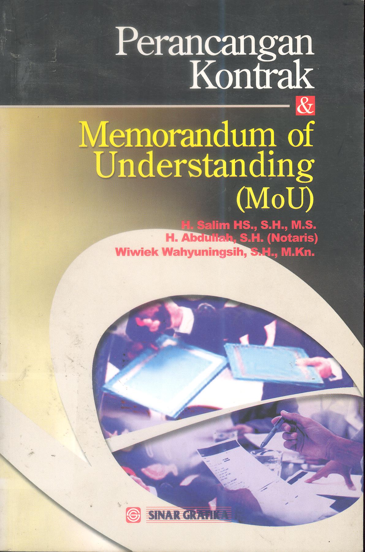Perancangan Kontrak dan Memorandum of Understanding (MoU)
