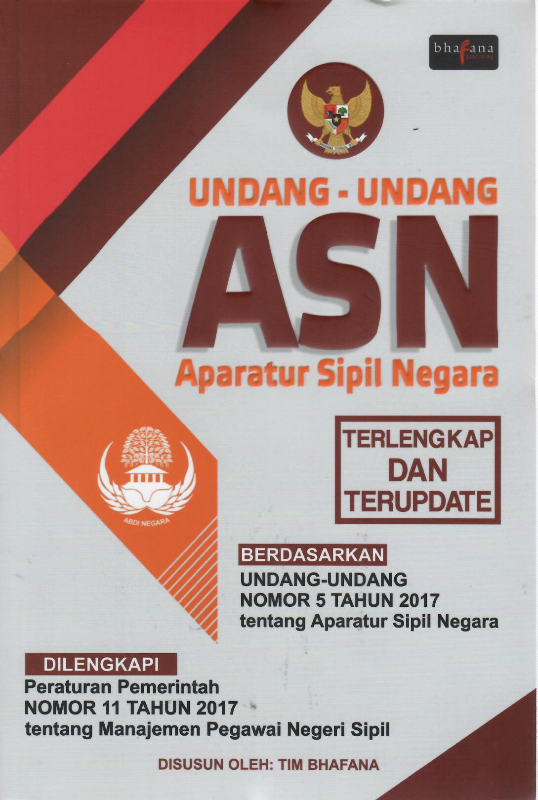 Undang - Undang Aparatur Sipil Negara