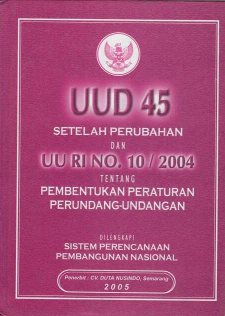 Jaringan Dokumentasi Dan Informasi Hukum Kabupaten Sukoharjo